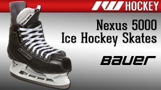 Bauer Nexus 5000 Ice Hockey Skate Review [upl. by Llednahc]