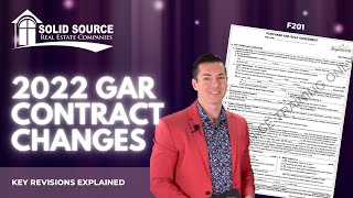 2022 GAR Contract Forms Changes [upl. by Ailey904]