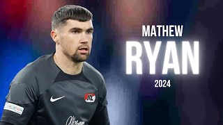 Mathew Ryan 2024 ● AZ Alkmaar ► Full Season Show [upl. by Atineg498]