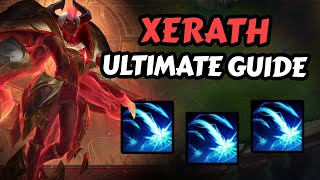 Xerath ULTIMATE Guide TIPS and TRICKS from the RANK 1 League of Legends [upl. by Danialah]