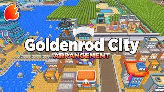 Goldenrod City Arrangement ◓ Pokémon HeartGold amp SoulSilver [upl. by Myna]