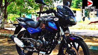 Bajaj Pulsar 150 UG5 First Ride Review Walkaround Exhaust note BikesDinos [upl. by Thessa]