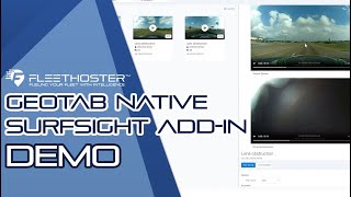 Geotab Native Surfsight AddIn Demo [upl. by Consalve]