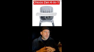 The Chicco Zest 4in1 High chair is an ultra practical grow with me high chair at a nice price [upl. by Krys]