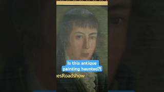 Do you think this antique folk art painting is haunted halloween antiquesroadshow [upl. by Aicek844]