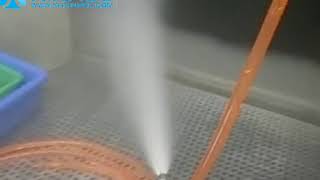 Ultrasonic air atomizing nozzle [upl. by Quirk]