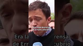 ¿Encubrió Sumar las quotfechoríasquot de Íñigo Errejón [upl. by Sirrom]