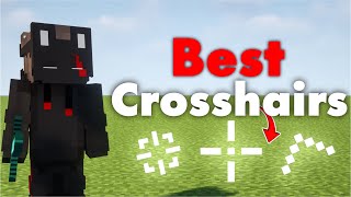 These Are The BEST CROSSHAIRS For Minecraft PVP [upl. by Dihahs]