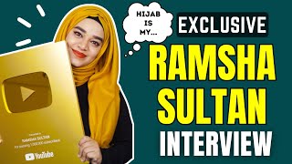 Ramsha Sultan Interview Indias First Hijabi Influencer On Her Journey Breaking Stereotypes amp more [upl. by Baudelaire767]