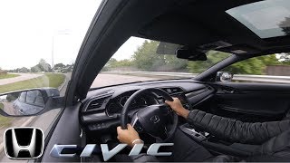 2017 Honda Civic Sport Touring POV 182hp HD [upl. by Bow273]