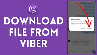 How to Download File From Viber 2024  Instal File From Viber [upl. by Ocisnarf319]