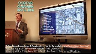 CoStar Overview by James Petronela Senior Sales Executive May 8 2019 [upl. by Akeylah]