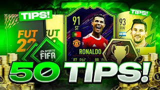 50 Tips To Help You DOMINATE FIFA 22 Ultimate Team [upl. by Haissi]