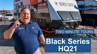 Black Series HQ21 Travel Trailer Tour [upl. by Sirahc]