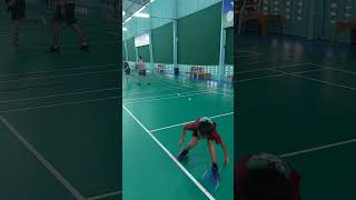 Tambah jam latihan badminton ramasportbatam shortvideo [upl. by Josey]