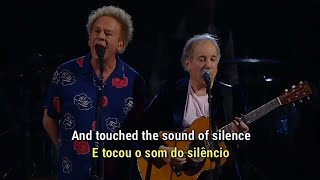 Simon amp Garfunkel  Sound Of Silence Legendado Live [upl. by Nodnab]