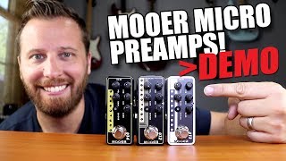 3 Amazing Micro Preamps From Mooer [upl. by Kiyohara]