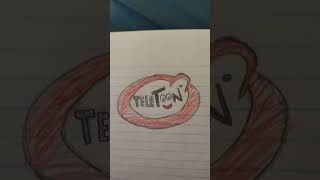 Drawing Old Teletoon Logo [upl. by Mccallion69]