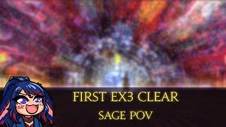 ffxiv ex3 clear [upl. by Anilorac]