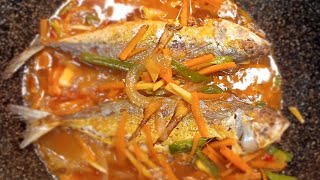 Escabecheng Isda  Panlasang pinoy Escabeche N Que quemoni5050 [upl. by Cherilyn]