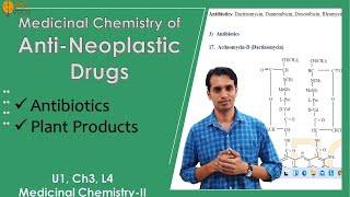 Anticancer Drugs Medicinal Chemistry Part 4 Antibiotics and Plant product [upl. by Tisha]