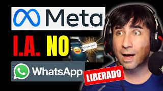 Como Usar IA no WhatsApp  Meta AI Liberado No WhatsApp [upl. by Dre]