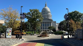 A Capitol Visit Madison Wisconsin madison [upl. by Ellehsad952]