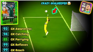 Insane Saves🤯  Better Than All Goalkeepers💀🔥  F Muslera Efootball 24  Efootball 2024 Mobile [upl. by Olegna]