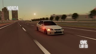 Honda Civic 16İ ESYener Çevik  Senden Gizledim [upl. by Odnaloy979]