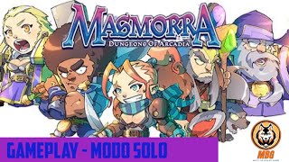 Masmorra Dungeons of Arcadia  Gameplay Modo Solo [upl. by Trab]