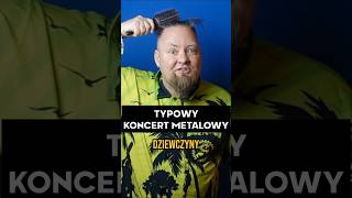 🟢 Jak wygląda typowy KONCERT METALOWY 🟢 metalhead metal concert [upl. by Zoarah31]