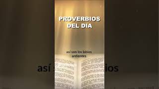 31 de Octubre  Proverbios del Dia [upl. by Aisatsan54]