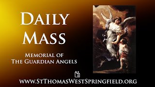 Daily Mass Wednesday October 2 2024 [upl. by Ansel]