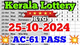 Kerala lottery guessing  25102024  Kerala lottery result [upl. by Jelsma]