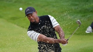 Tiger Woods will miss cut at PGA Championship after 2 triple bogeys in 3hole span [upl. by Amoritta]