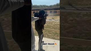 Binary Trigger on the 300 BLK🔥 trending binarytrigger SUBSCRIBE [upl. by Atelahs]