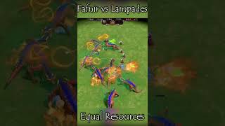 NEW Fafnir vs Lampades Equal Resources  Age of Mythology Retold [upl. by Nivlag70]