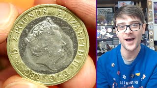 The Rarest £2 Coin I Have Found This Year £500 £2 Coin Hunt 30 Book 7 [upl. by Brittain828]