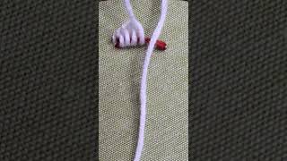 embroiderybutton bar stitchshortsvideo [upl. by Holey]