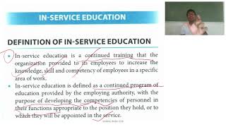 IN SERVICE EDUCATION PART A [upl. by Christianity]