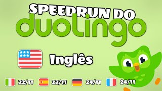 Speedrun do DUOLINGO  Inglês 01 [upl. by Aniz]