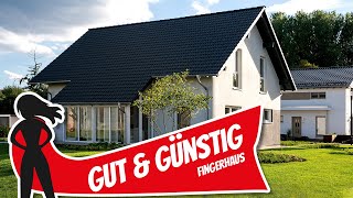 Gut und günstig Modernes Fertighaus Juno von Fingerhaus  Hausbau Helden [upl. by Htebsil]