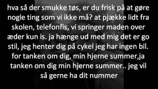 Coolkids  Vil du være min LYRICS [upl. by Nehepts]