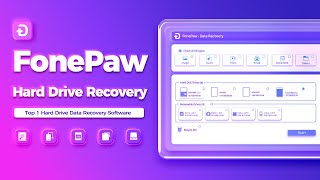 Top 1 Hard Drive Data Recovery Software  FonePaw Hard Drive Recovery [upl. by Sibylla972]