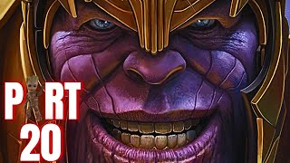 THANOS THE TYRANT iN MARVELS GUARDIANS OF THE GALAXY PS5 GAMEPLAY PART 19 FULL GAME [upl. by Oehsen]