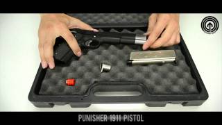 SocomGear  Punisher 1911 Custom 45 Gas Blowback Airsoft Pistol [upl. by Kania485]