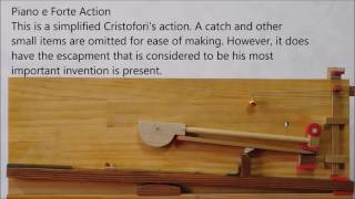 Difference between Harpsichord and Piano e Forte Actions [upl. by Tihom]