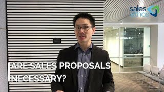 Are Sales Proposals Necessary [upl. by Nolyaw]