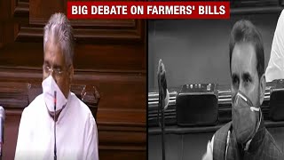 Farm Bills Heated debate on farmer issues in Rajya Sabha [upl. by Omarr892]