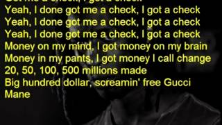 Young Thug  Check Lyrics [upl. by Beetner]